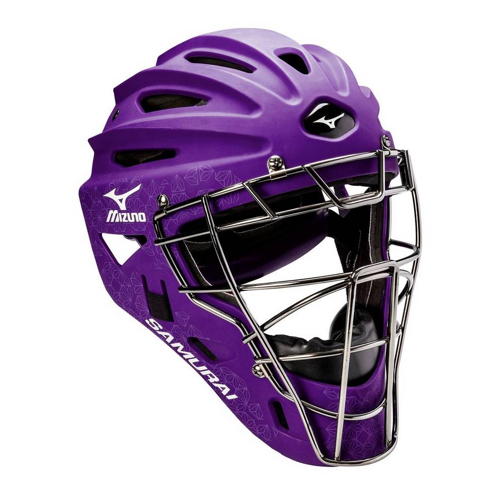 Casco Mizuno Softball Samurai Fastpitch - G4 Donna - Viola - 94617-YIWL